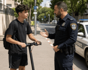 מאיזה גיל מותר לרכב על קורקינט חשמלי