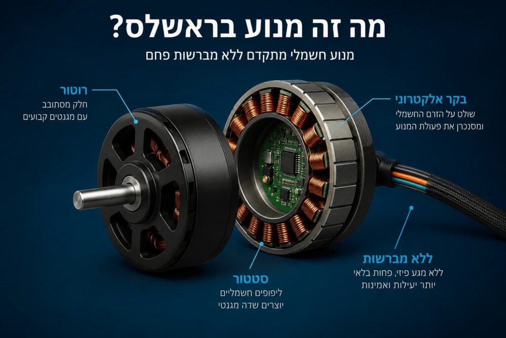 מה זה מנוע בראשלס